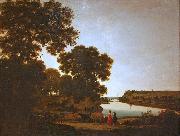 Joris van der Haagen View on the River Meuse oil on canvas